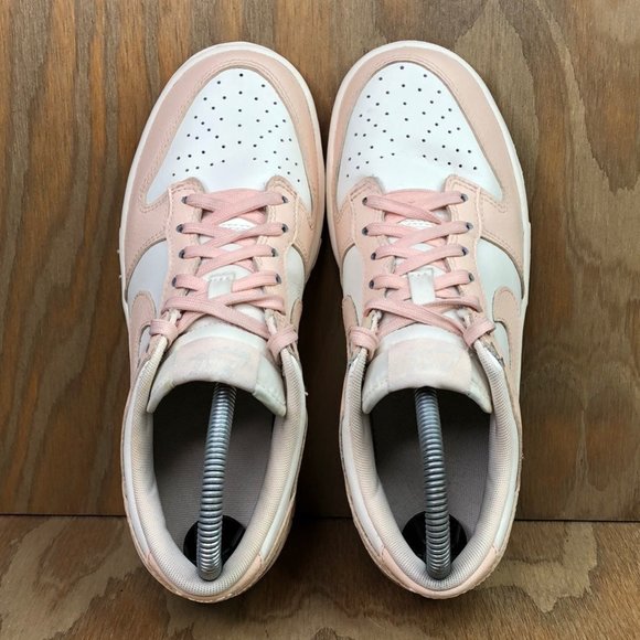 women's nike dunk low sail sunset tint